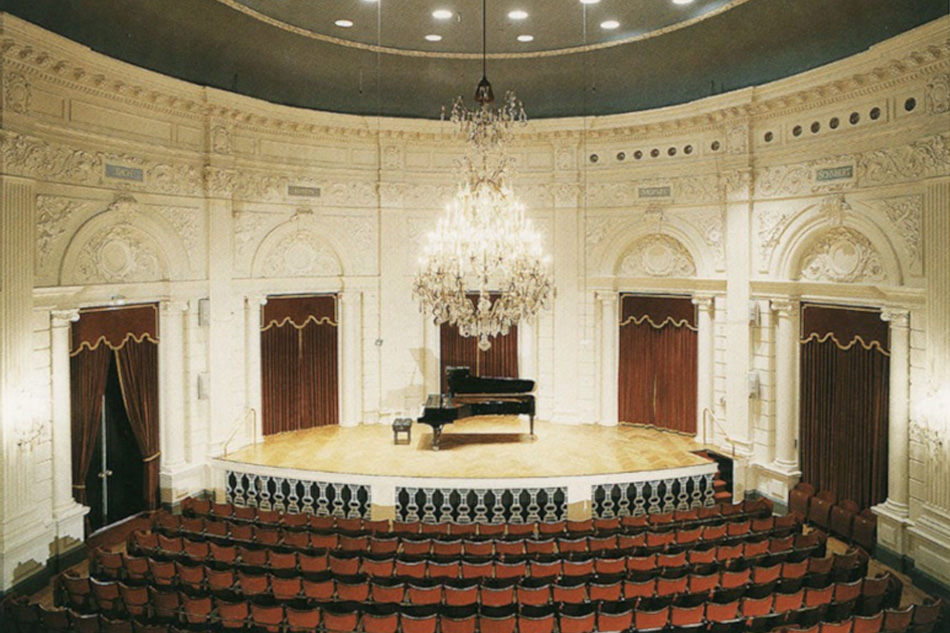 De kleine zaal van het Concertgebouw in Amsterdam
